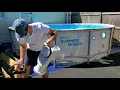 How to assemble Summer Waves 14ft Elite Frame Pool