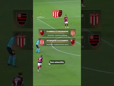🇧🇷🏆🇦🇷 ¡POR QUÉ! Tantos cruces entre Flamengo y Estudiantes?