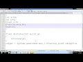 Exception Handling Part 3