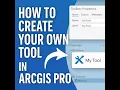 How To Create Your Own Tool in ArcGIS Pro Step-by-Step Guide with Python