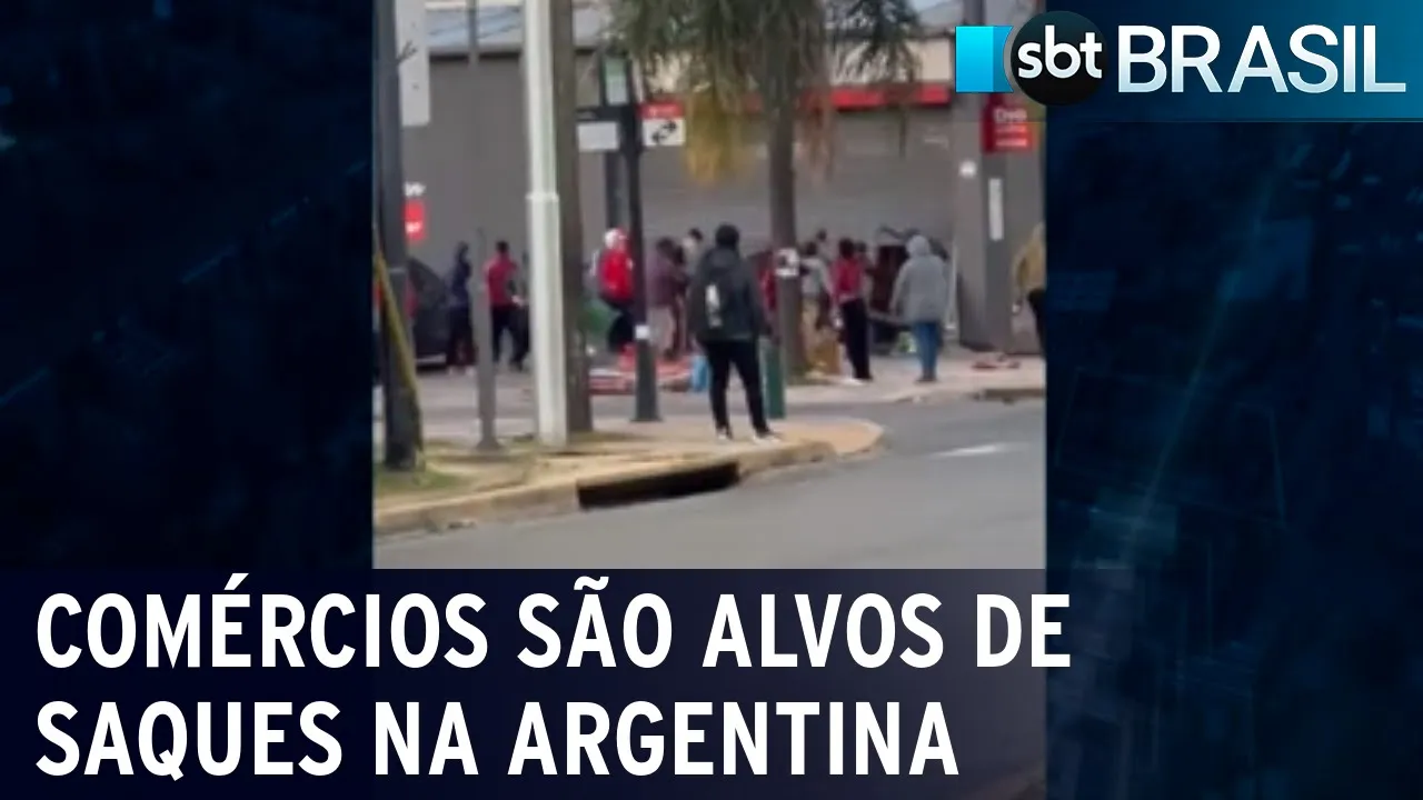 Argentina registra mais de 150 ataques nas últimas 24 horas | SBT Brasil (23/08/23)