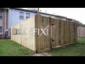 My wood panel fence install mistakes Good Bad and the Ulgly