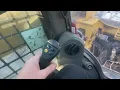 Operator controls on a Caterpillar 299D3 track loader