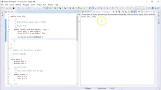 Spring 2019 CSC 143 Review of Chapter 8 Java Class Creation