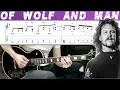 Download Lagu METALLICA - OF WOLF AND MAN (Guitar cover with TAB | Lesson)