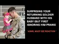 Lagu [ASMR] surprising your returning soldier husband with his baby | Prank | Audio roleplay.