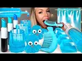 Download Lagu ASMR BLUE DESSERTS* EDIBLE COMB, GIANT SYRINGE, EDIBLE LIPSTICK MUKBANG 먹방