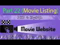Part 22 Frontend Movie Website - Movie Listing