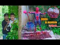 Download Lagu GAWAT !!! SPIDERMAN MANDIIN DINDA PAKAI DARAH MP3