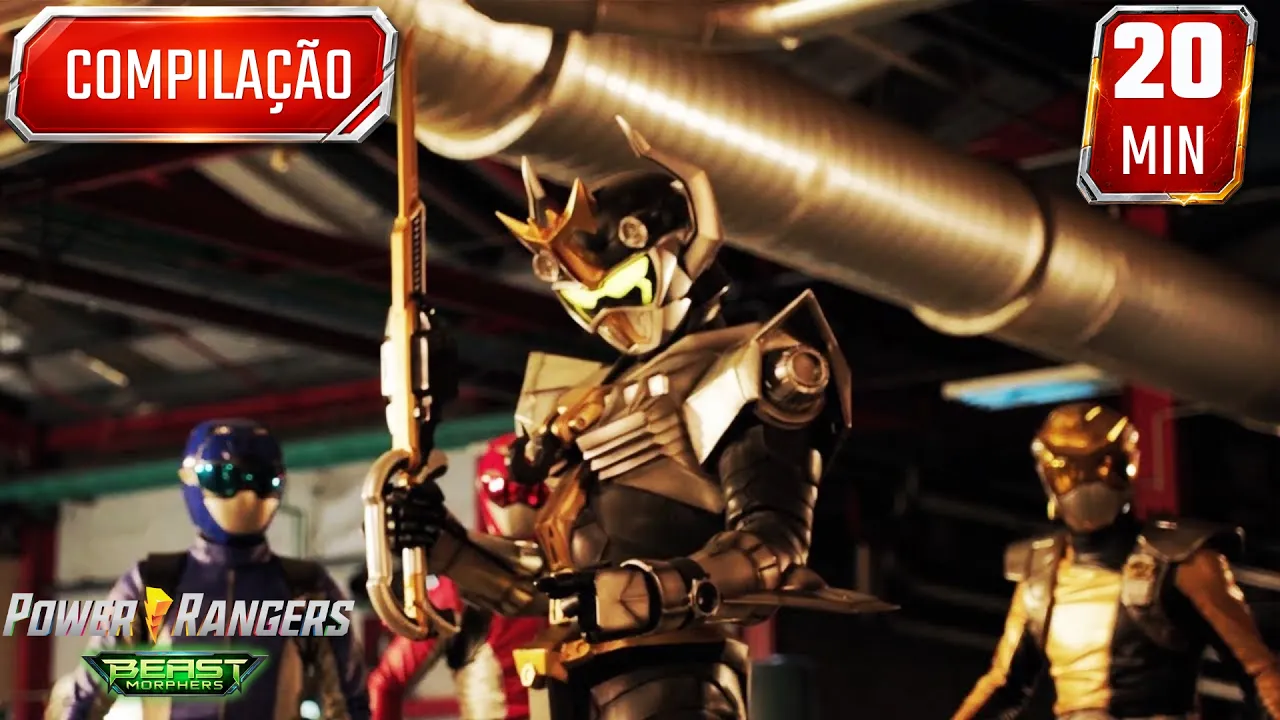 Sacrificio Prateado ???? Melhores Momentos ???? Beast Morphers ⚡ Power Rangers para Crianças