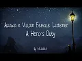 A Hero s Duty - Aizawa x Villain Female Listener FLUFF Oneshot Fanfiction