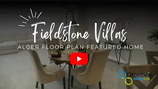 Otterbein Sunset Village Featured Home - Fieldstone Villas Alger Floor Plan