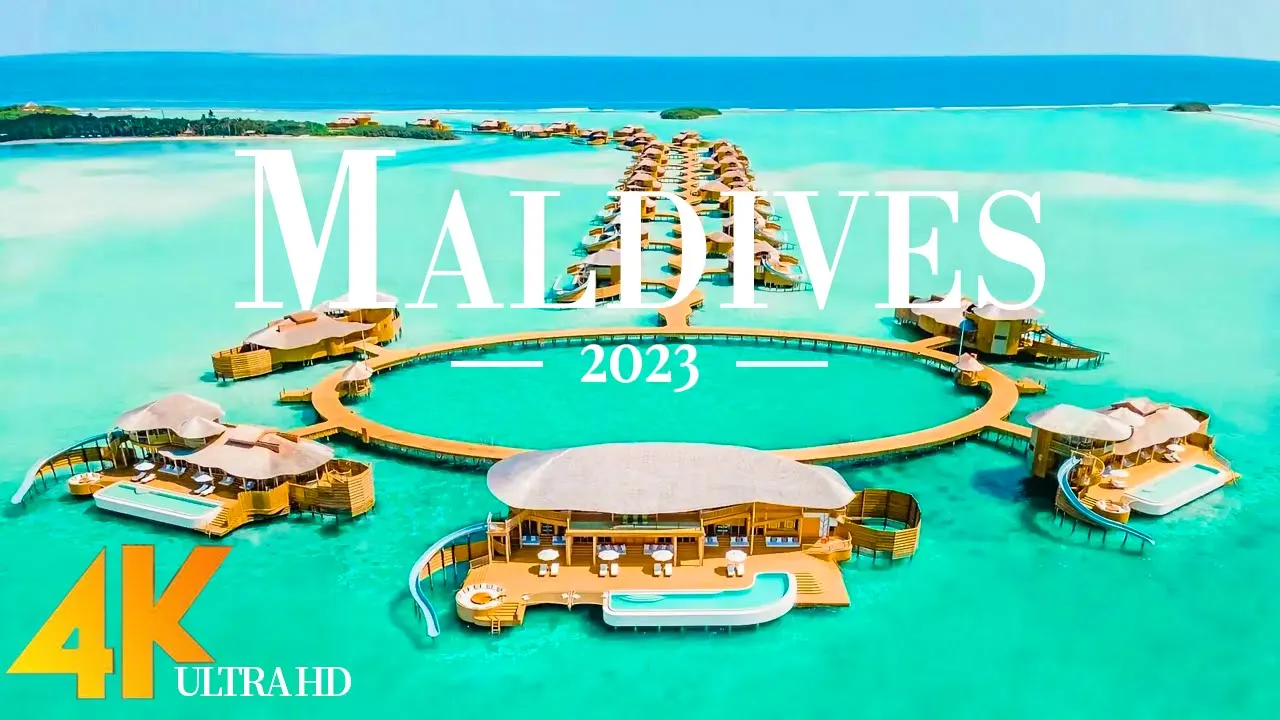 Maldives 4K Ultra HD • Stunning Footage, Scenic Relaxation Film with Calming Music - 4K Video HD