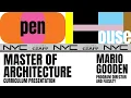 Fall 2025 Open House M Arch Curriculum Overview