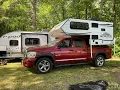 Timelapse 2021 Glacier camper loaded on a 2008 Ram 1500