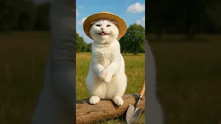 Кот Антошка идет копать картошку Trending Halloween Viralvideo 