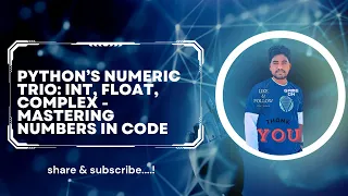 Python s Numeric Trio Int Float Complex - Mastering Numbers in Code