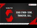 Send Ether - Send Transfer Call Blockchain Solidity 0 8 in Hindi