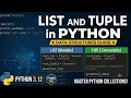 Python Lists Tuples Explained in Hindi Complete Tutorial for Beginners Python Course 2026
