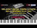 Download Lagu SELAMAT NATAL MAMA \u0026 PAPA - NADA WANITA | FREE MIDI | KARAOKE POP NATAL | KARAOKE HD | MOZ KARAOKE