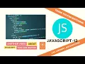 Java Script Part 12