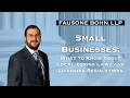 What Your Small Business Needs to Know About Local Zoning Laws and Licensing Regulations