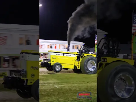 Did he make a Full Pull? #tractorpulling