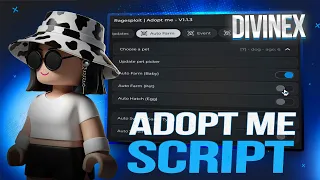 Adopt Me Script Roblox x Adopt Me Scripts Menu Trade Scam Auto Farm Visual Pet More