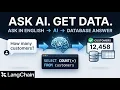 LangChain SQL Chain Explained Query Databases with AI Demo