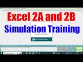 Excel 2A and 2B Simulation Training Excel 2A and 2B Simulation Exam PearsonSolution
