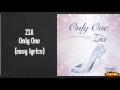 Download Lagu ZIA - Only One Lyrics (easy lyrics)