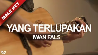 Download IWAN FALS - YANG TERLUPAKAN ( KARAOKE AKUSTIK - LIRIK ) MALE KEY MP3