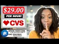 CVS WORK FROM HOME REMOTE JOBS 2024 NO EXPERIENCE ENTRY LEVEL
