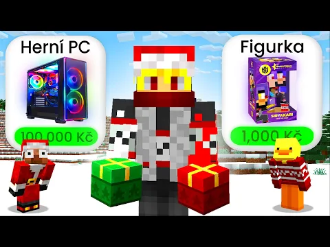 Video Thumbnail: Splnil jsem VÁNOČNÍ PŘÁNÍ pro 100 Hráčů