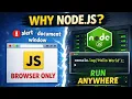 Node js Explained for Beginners JS Beyond Browser