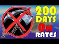 I Have 200 Days to Beat ARK on 0x Rates