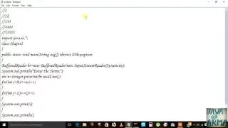 Nested loops Java Patterns 3 by taking input from user
