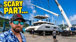 My New Yacht Finally Made It… Now the Scary Part Begins