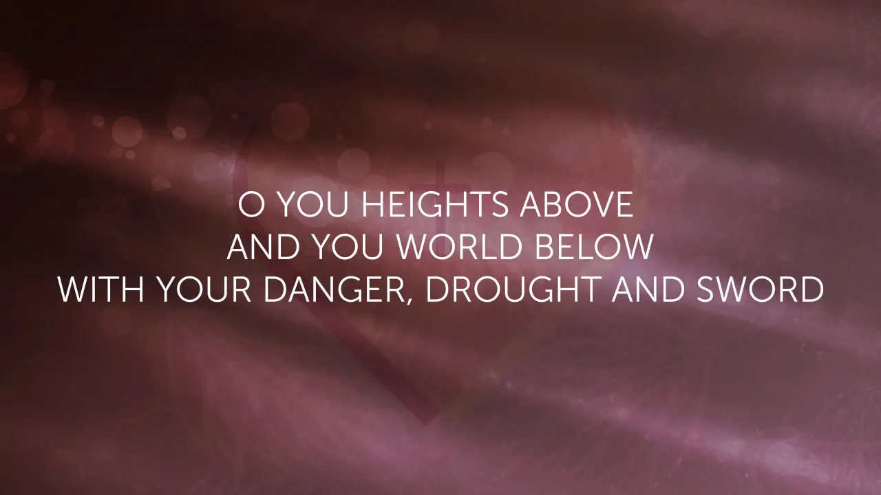 When my soul is weak