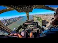 Flying the 407 Into The Wall Street Heliport