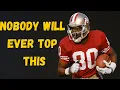 How Good Was Jerry Rice Actually The Greatest NFL Receiver of All Time