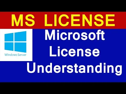 Download MP3 Microsoft License Understanding | windows server OS | Windows CAL | SQL & CAL