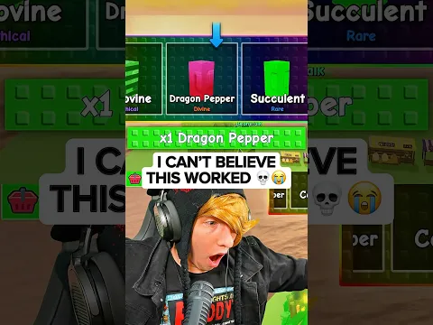 Video Thumbnail: KreekCraft Gets Rainbow Dragon Pepper in Grow a Garden