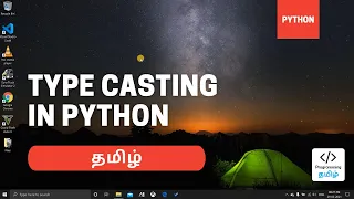 Python Tutorial 9 Type Casting in Python Python in Tamil Programming Tamil