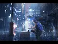 Raining In Cyberpunk City ( Chill Slow Beat Lofi )