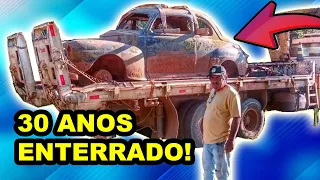 ESSE CARRO FICOU 30 ANOS ENTERRADO NO INTERIOR DE SÃO PAULO!!! Entenda!