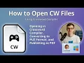 How to Open CW Files Crossword Compiler Puzzle