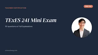 TExES 241 Practice Exam 50 Questions Fully Explained Free PDF