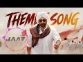 JAAT Theme Song | Sunny Deol | Amrit Maan | Thaman S | Full HD Lyrics Video | 2025