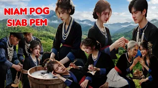 Niam pog siab pem Nkauj hli lub kua muag ep 3 / dab neeg hmoob story 3d animation